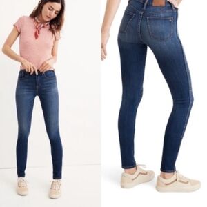 𝅺Madewell Curvy High-Rise Skinny Jeans, Size 26